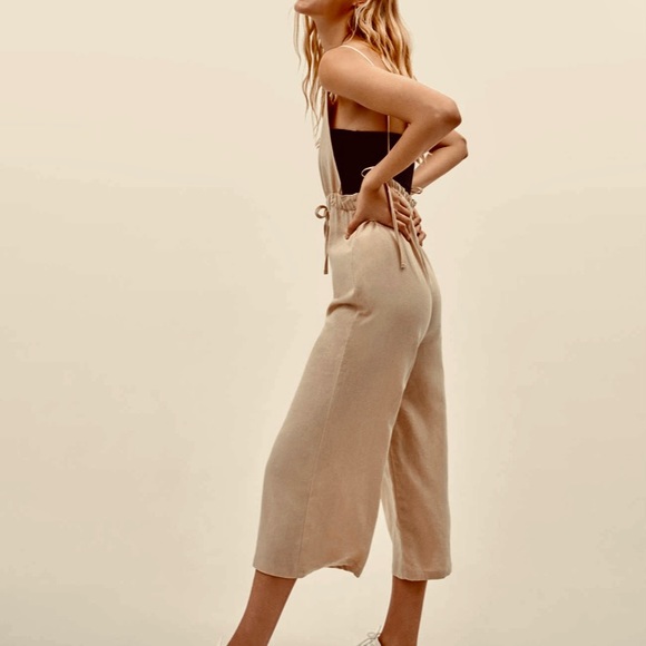 Bershka open back tie strap jumpsuit/ overalls - Picture 7 of 11